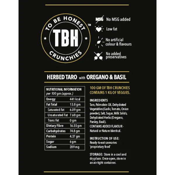 Pack of 9 - To Be Honest Chips Range 690g - Orgoshops