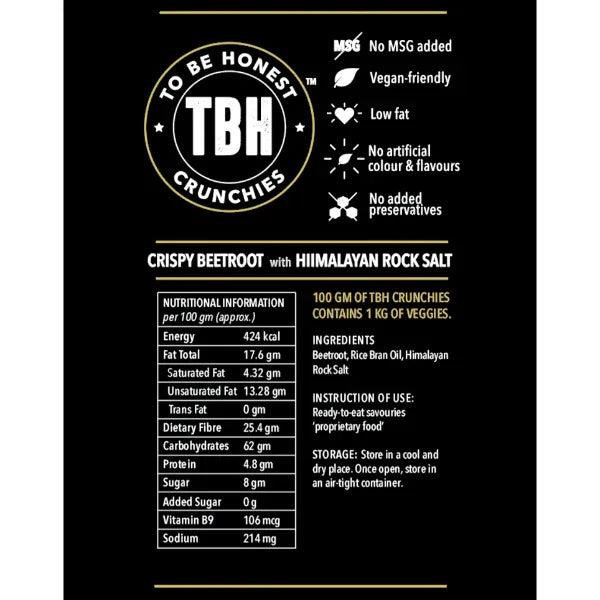 Pack of 9 - To Be Honest Chips Range 690g - Orgoshops