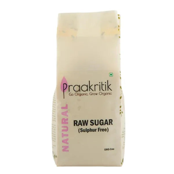 Praakritik Natural Raw Sugar-1Kg - Orgoshops