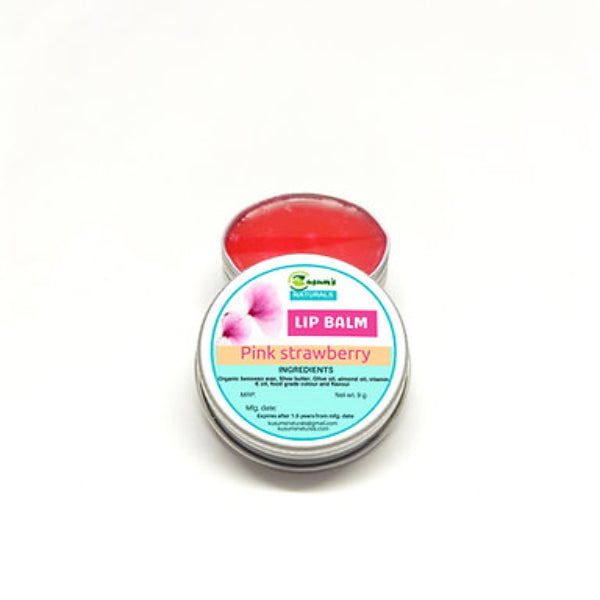 Kusum’s Naturals Lip Balm - Pink Strawberry - 9g