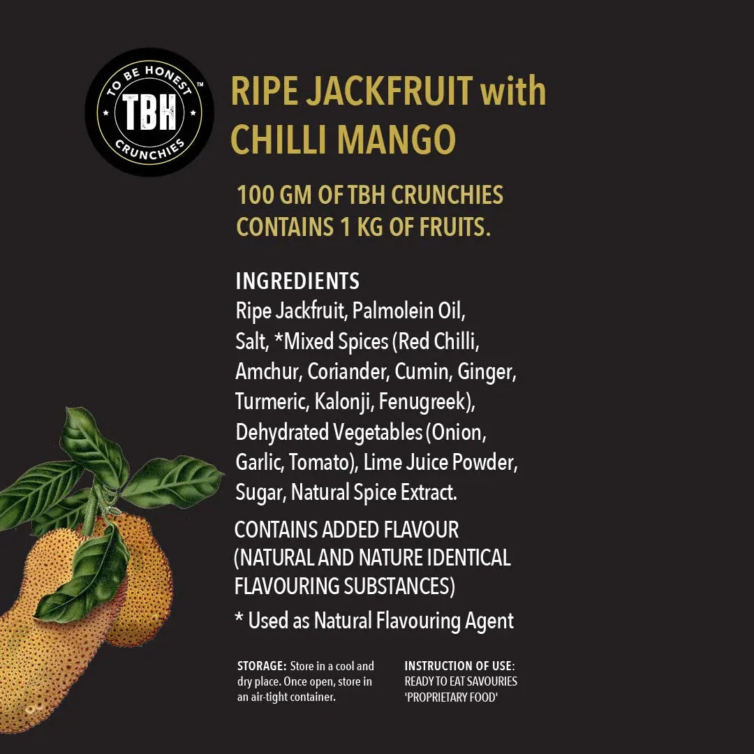 Pack of 3 - Ripe Jackfruit with Mango Chilli 150g - Orgoshops