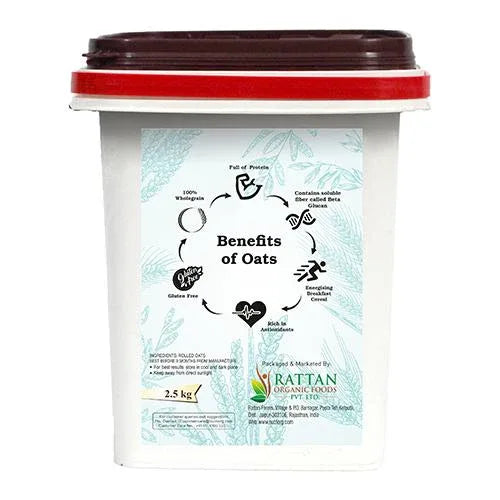 Nutriorg Gluten Free Instant Oats - 2kg - Orgoshops