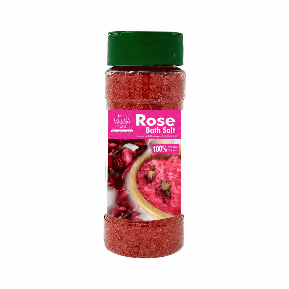 Veena Rose Epsom Bath Salt - 200g
