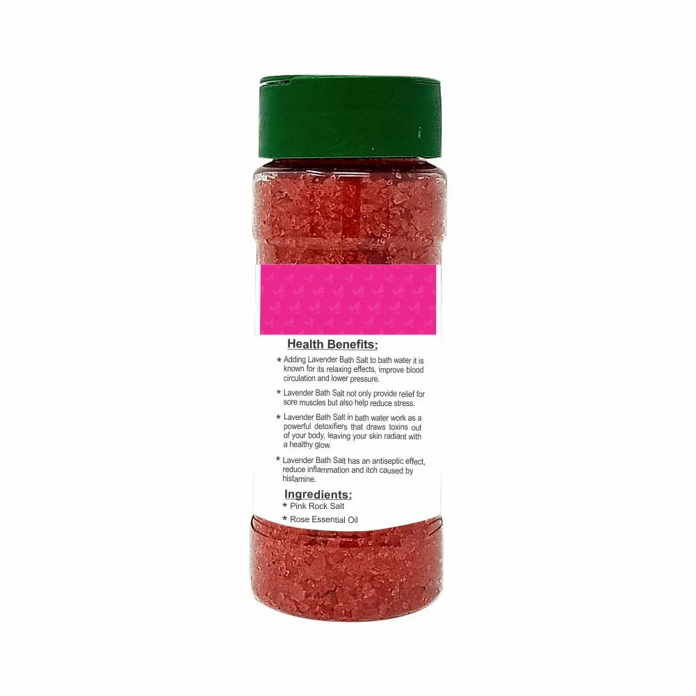 Veena Rose Epsom Bath Salt - 200g - Orgoshops