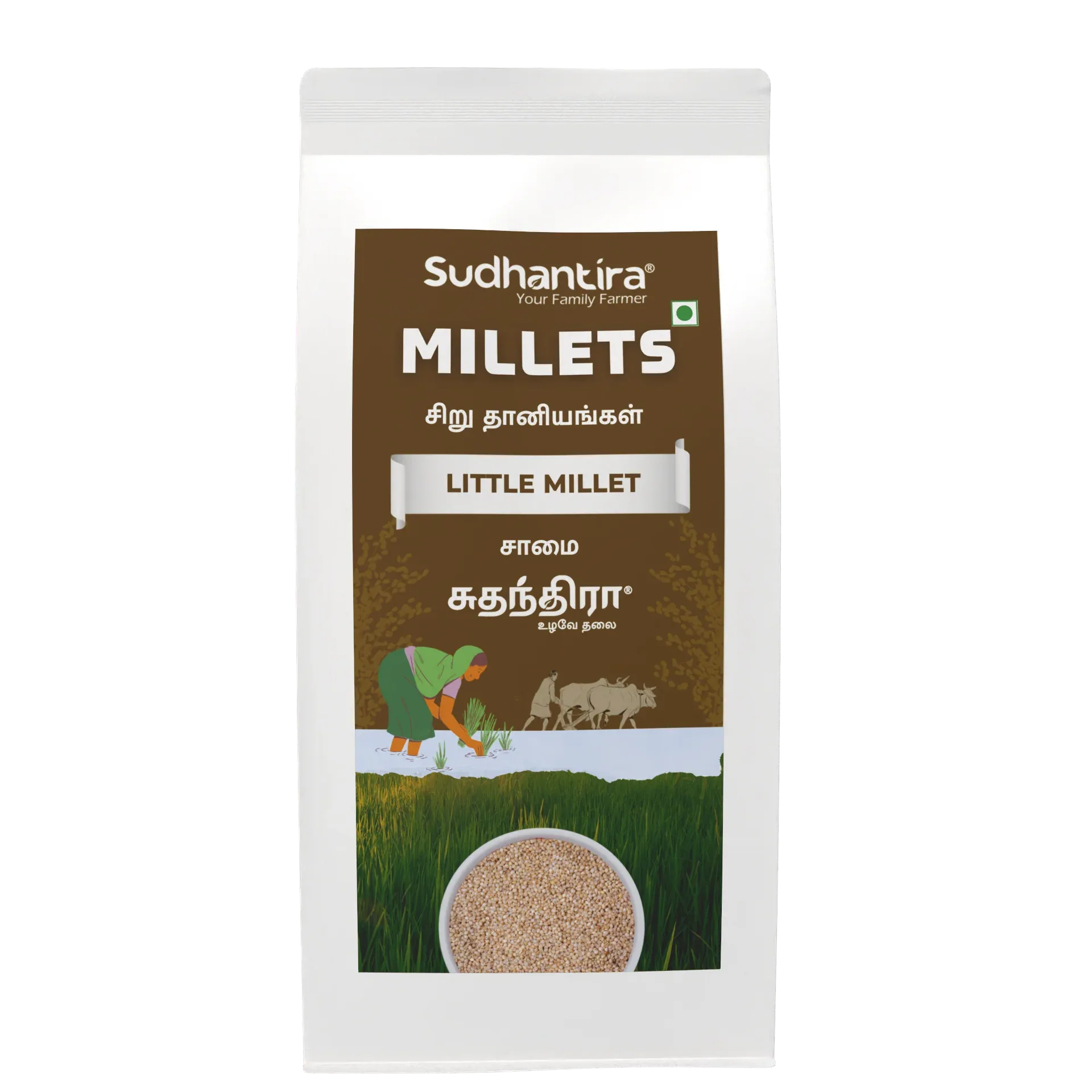 Sudhantira Little Millet - 1kg - Orgoshops