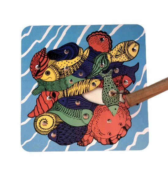 Ancient Living Samudra Wooden Puzzle Board Game - Orgoshops