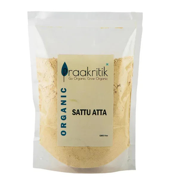 Praakritik Organic Sattu Atta-500g - Orgoshops