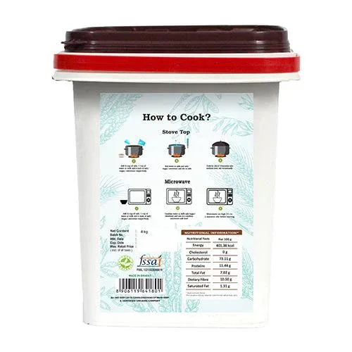 Nutriorg Gluten Free Raw steelcut Oats- 4kg - Orgoshops