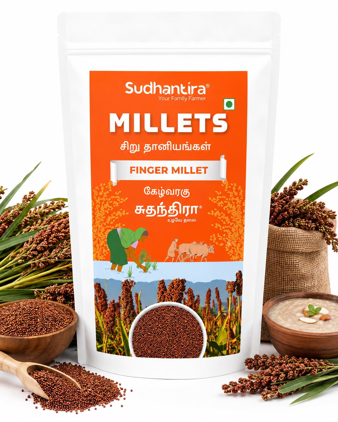 Sudhantira Finger Millet - 1kg