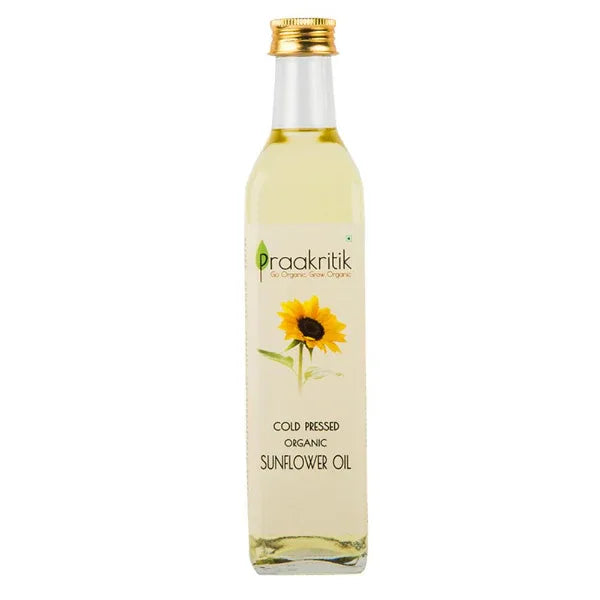 Praakritik Organic Cold Pressed Sunflower Oil - Orgoshops