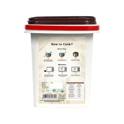 Nutriorg Certified Organic Steelcut Oats - 4kg - Orgoshops