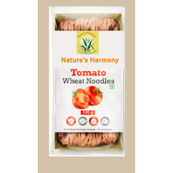 Nature's Harmony : Tomato Wheat Noodles - 220 Grams