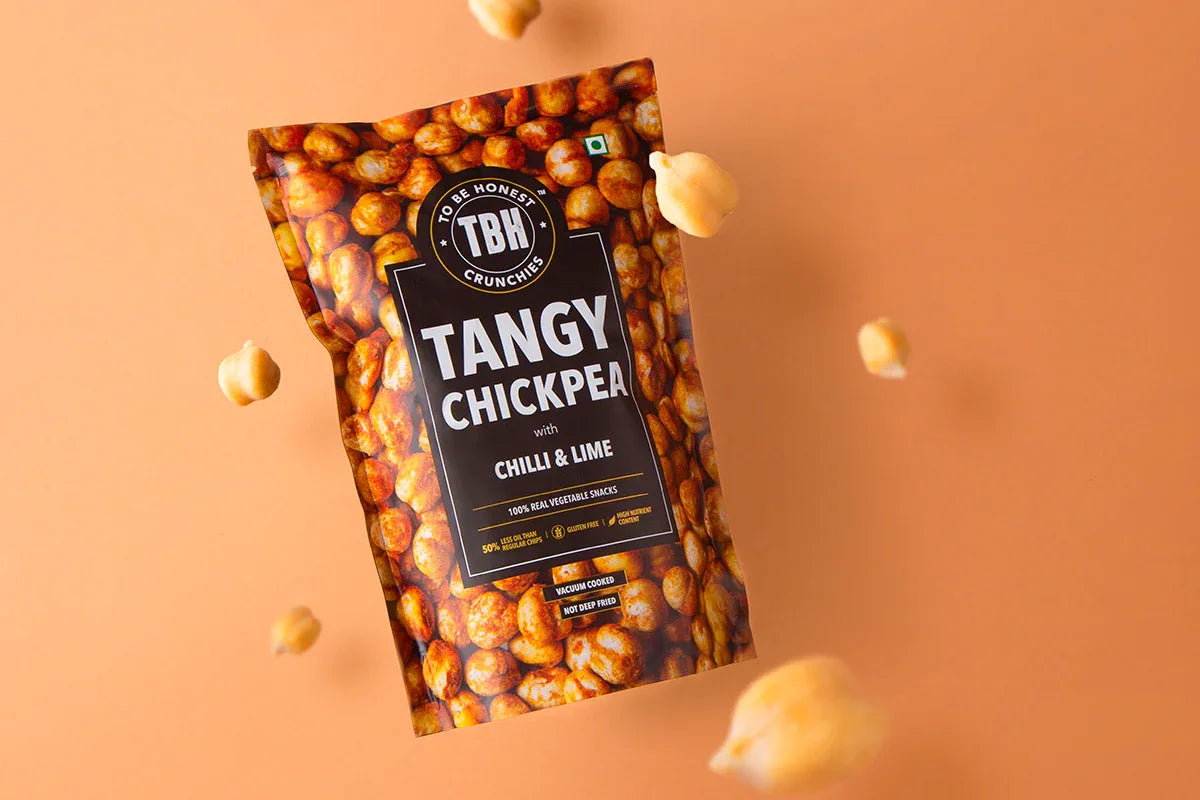 Pack of 3 - Tangy Chickpeas Chilli & Lime 330g - Orgoshops
