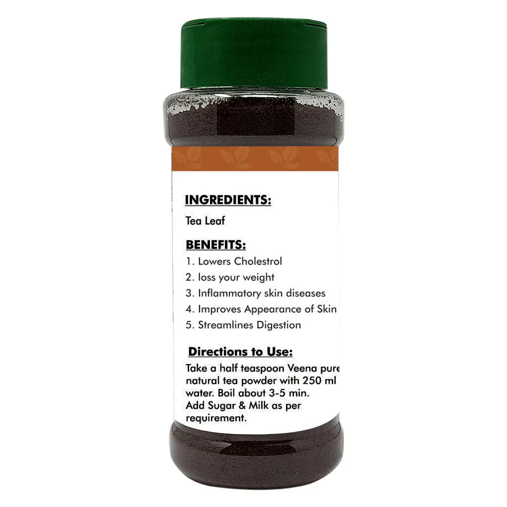 Veena Tea-Pure Natural Powder - 200g - Orgoshops