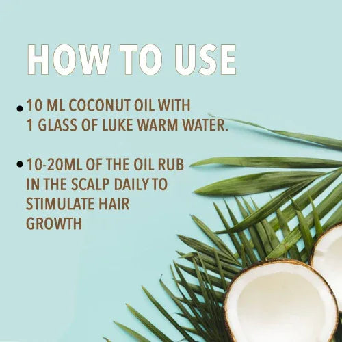 Nutriorgo Certified Organic Extra Virgin Coconut Oil - 500 ml - Orgoshops