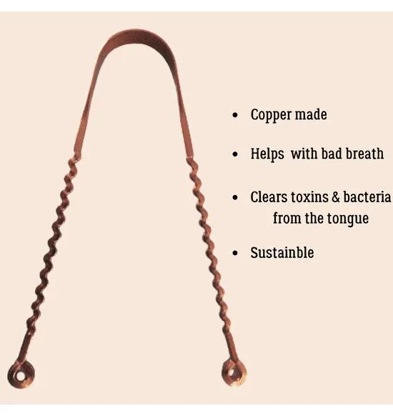Ancient Living Copper Tongue Cleaner - Orgoshops
