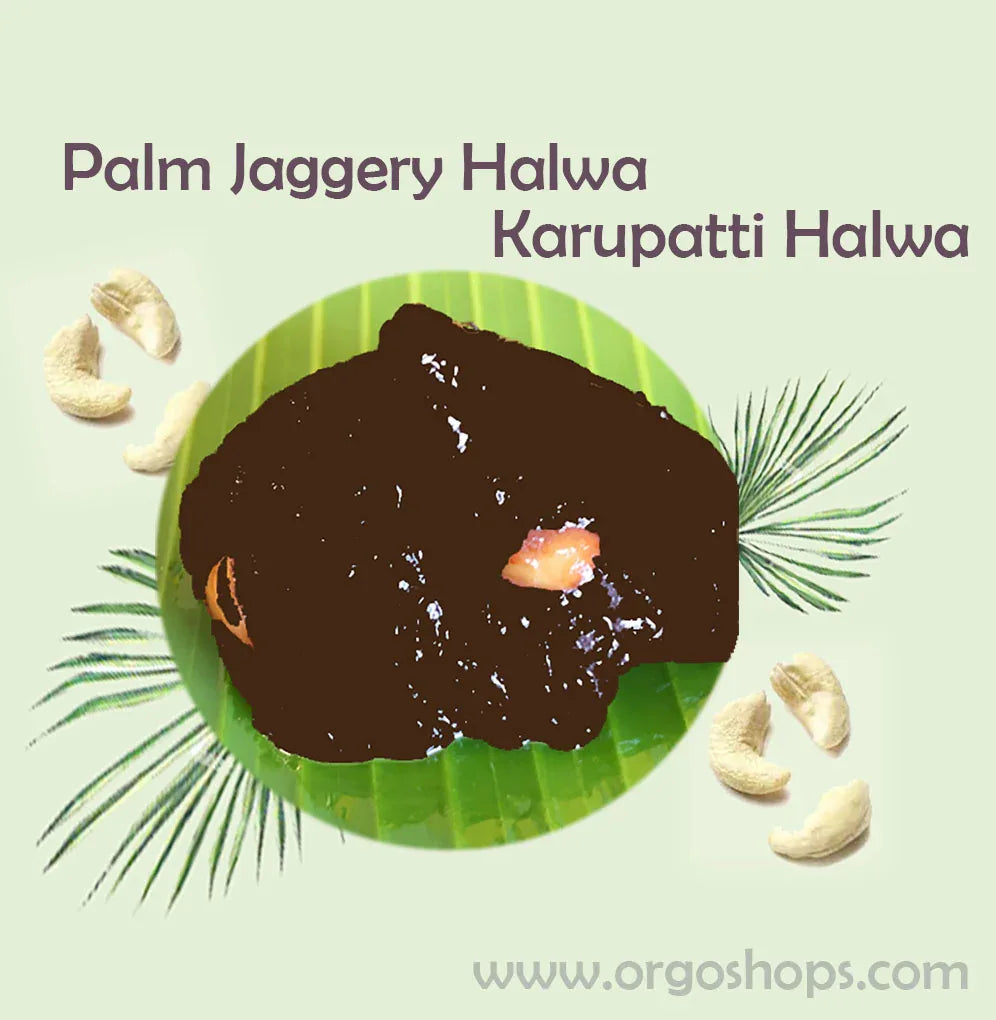 Muppatan Thirunelaveli Karuppatti Halwa - 100 g - Orgoshops