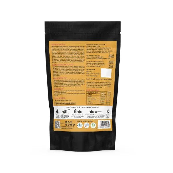 Relaxing Vanilla Chai | Assam CTC Chai | Cold & Hot Brew | (100 gm) Makes 40 Cups - Orgoshops