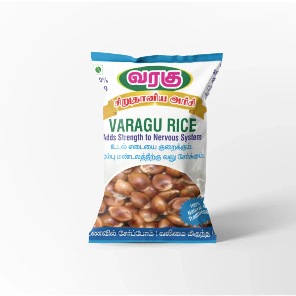 Araikkal Varagu Rice / Varagu Arisi - 500 g ( Pack of 2 ) - Orgoshops