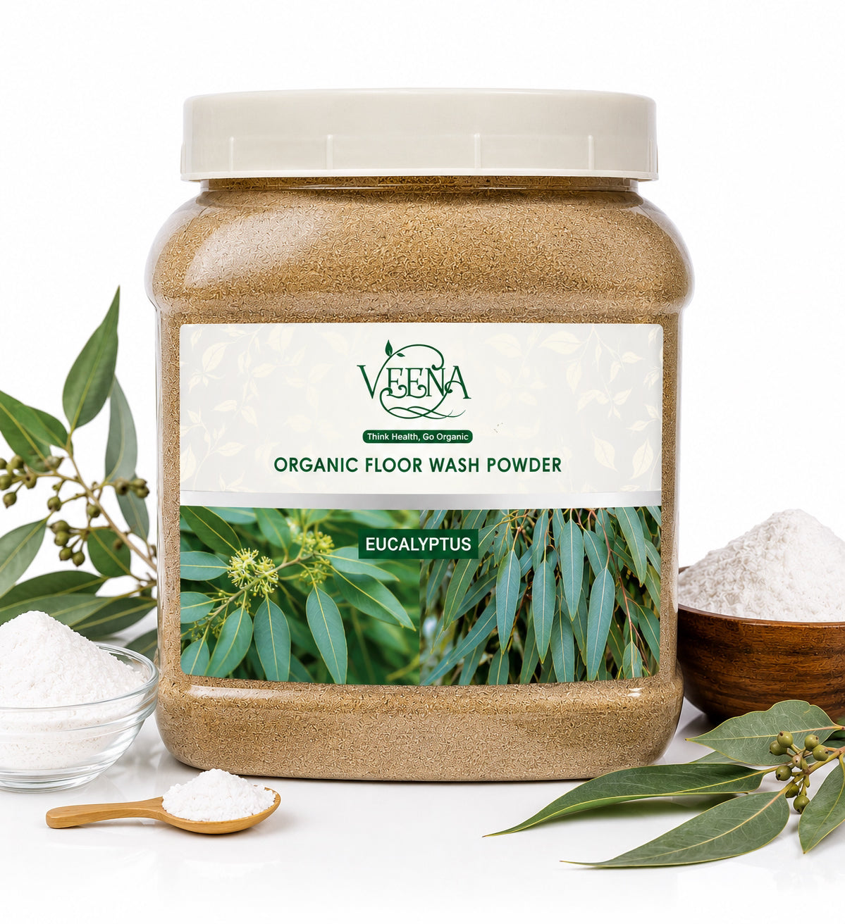 Veena Eucalyptus Floor Wash Powder - 400g