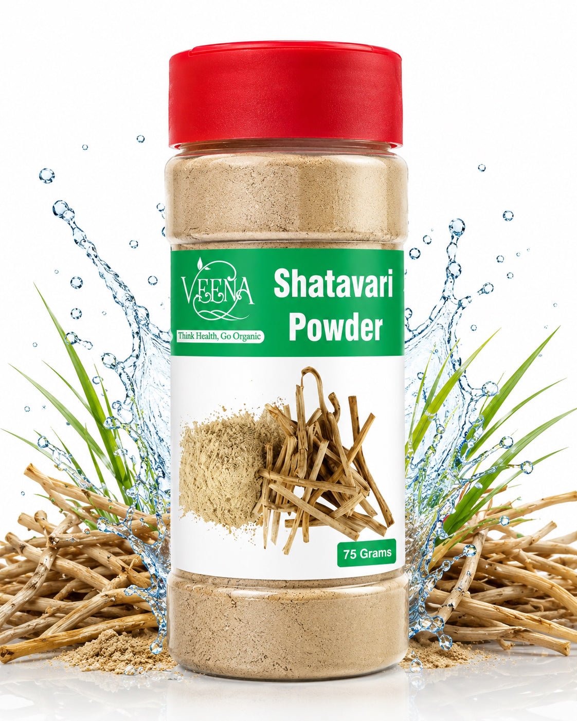 Veena Shatavaari Powder - 60g ( Pack of 2 )