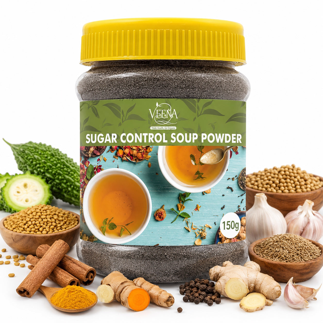 Veena Sugar Control Soup Powder - 150g
