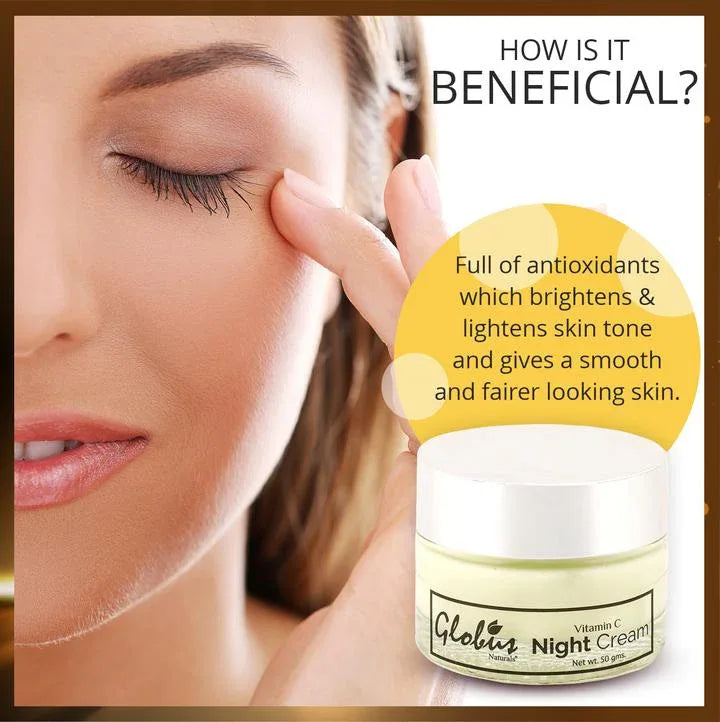 Vitamin C Brightening & Whitening Night Cream 50gms - Orgoshops