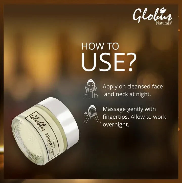 Vitamin C Brightening & Whitening Night Cream 50gms - Orgoshops