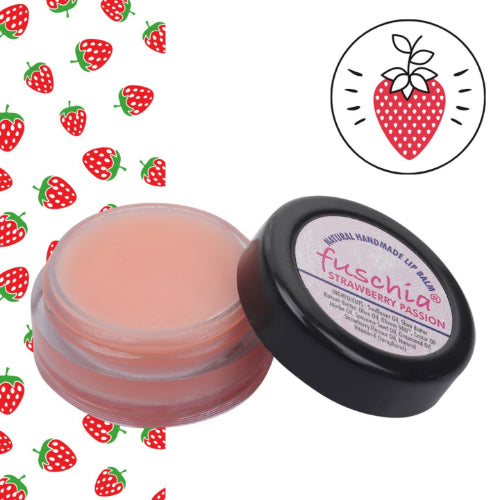 Fuschia Strawberry Passion Lip Balm