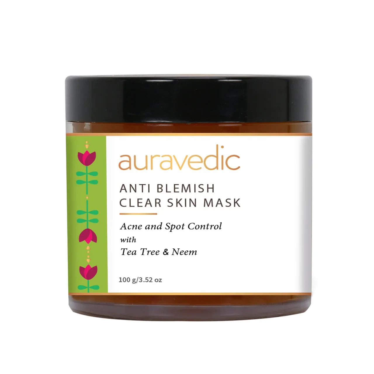 Auravedic Clear Skin Mask - 100g - Orgoshops