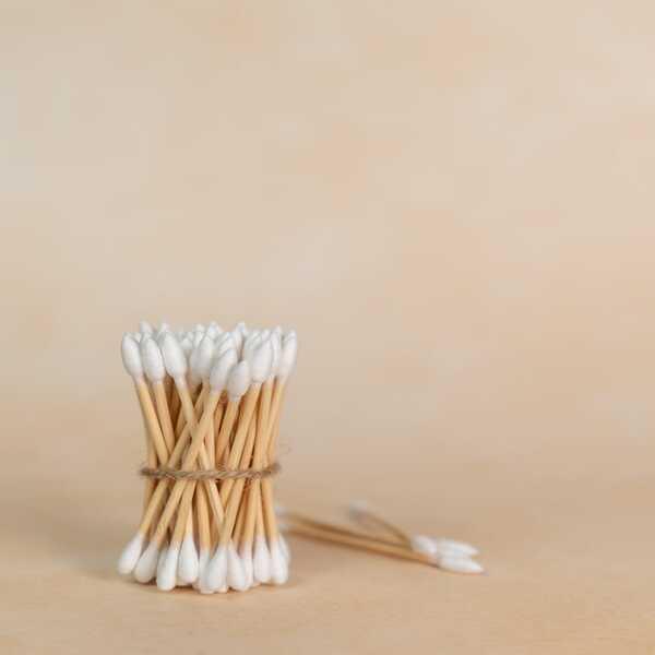 Cotton Swabe (White) Pack Of 4-300gm - Orgoshops