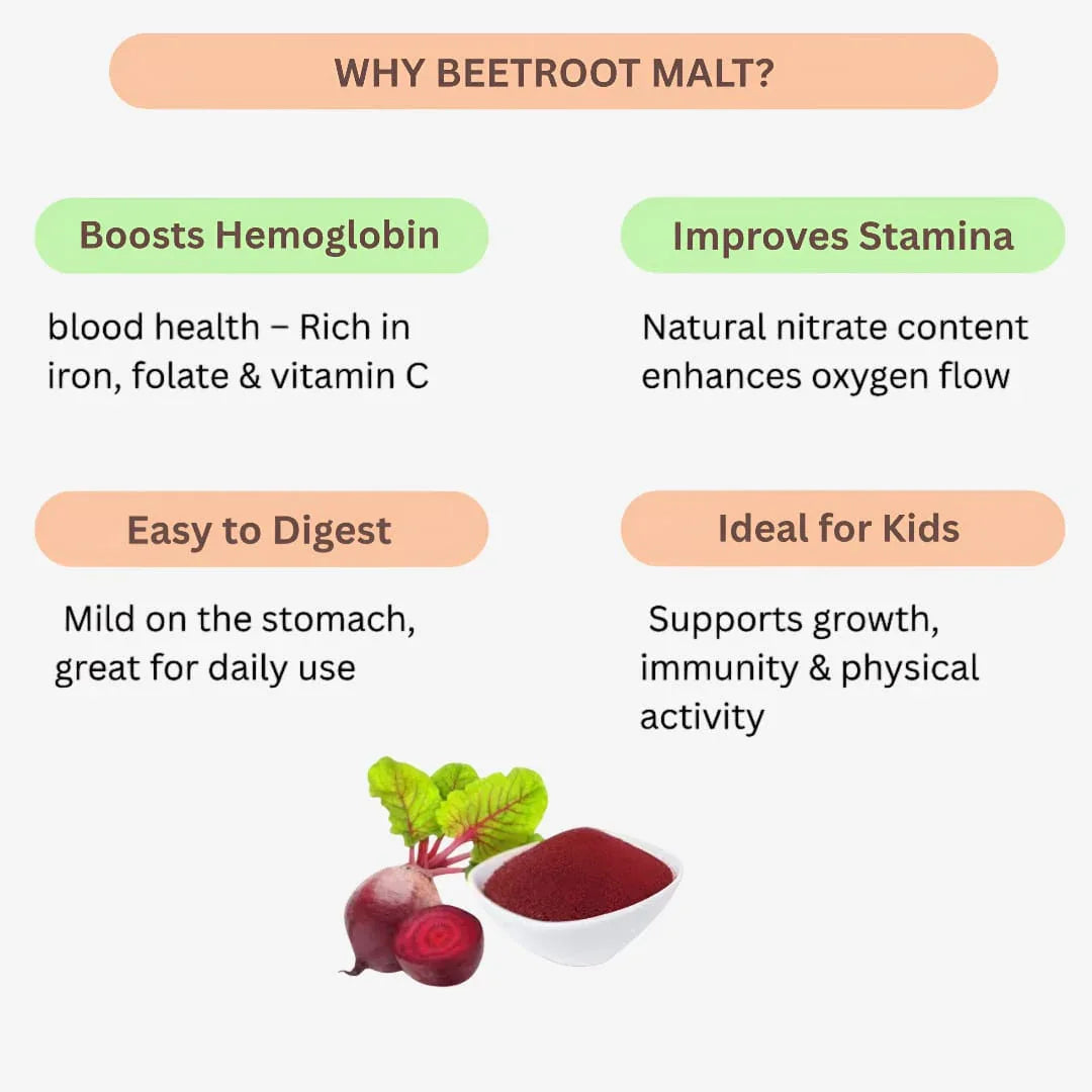 Roohi Beetroot Malt - 100 gram - Orgoshops