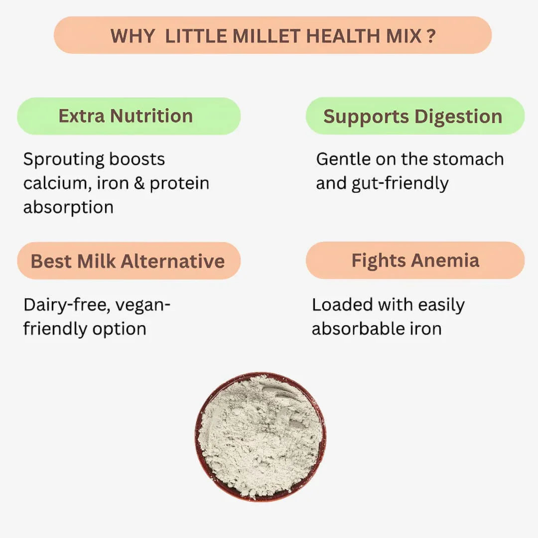 Roohi Samai Health Mix / Little Millet Health Mix - 250 gram - Orgoshops