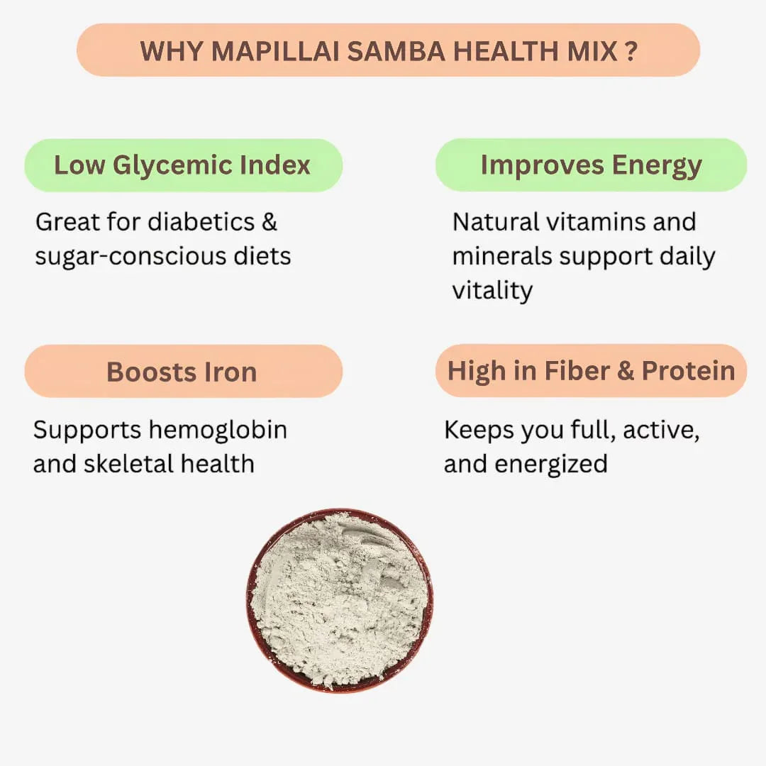 Roohi Bridegroom / Mappillai Samba Health Mix - 250 gram - Orgoshops