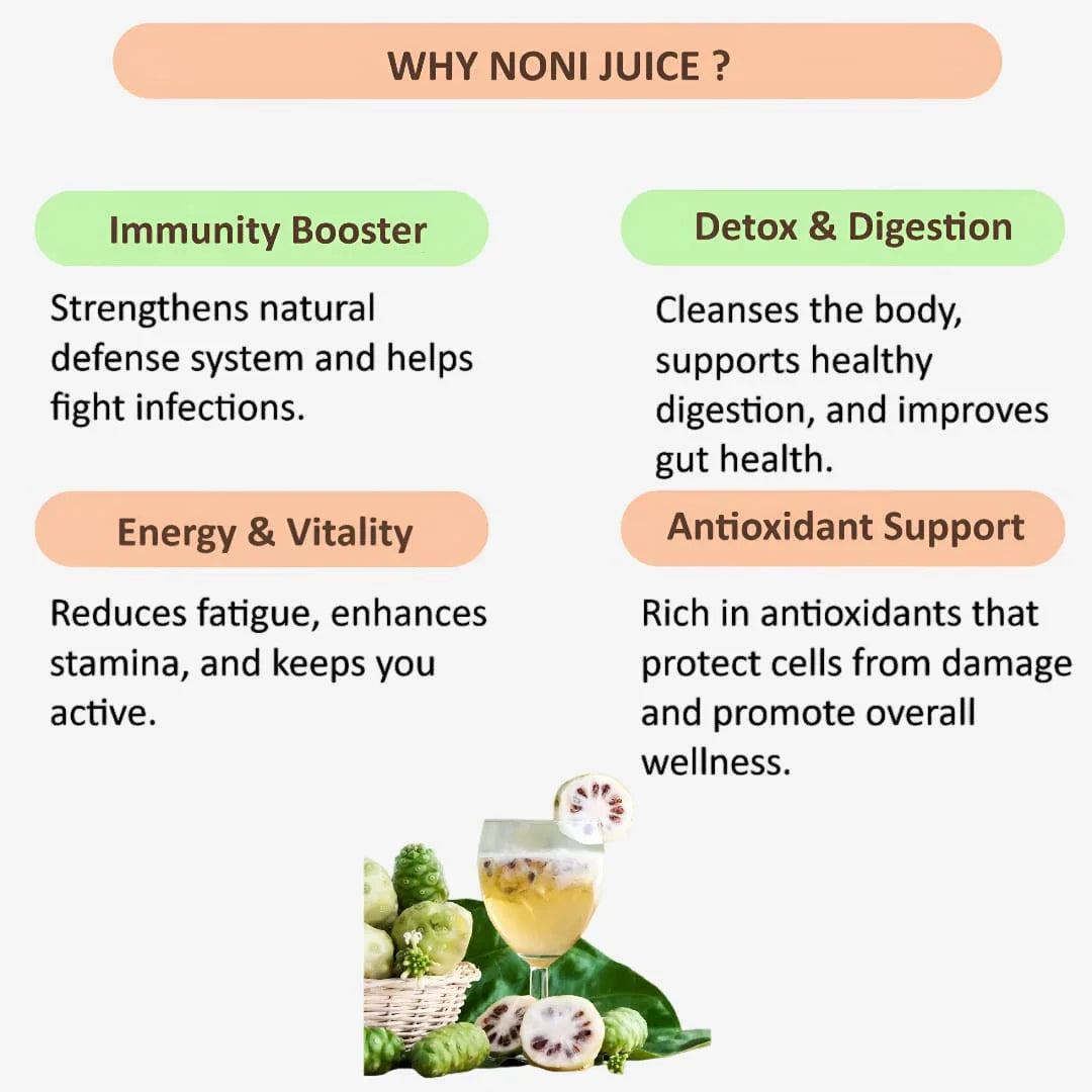 Gj Global Noni Juice ( Immunity Supplement) - 500ml - Orgoshops