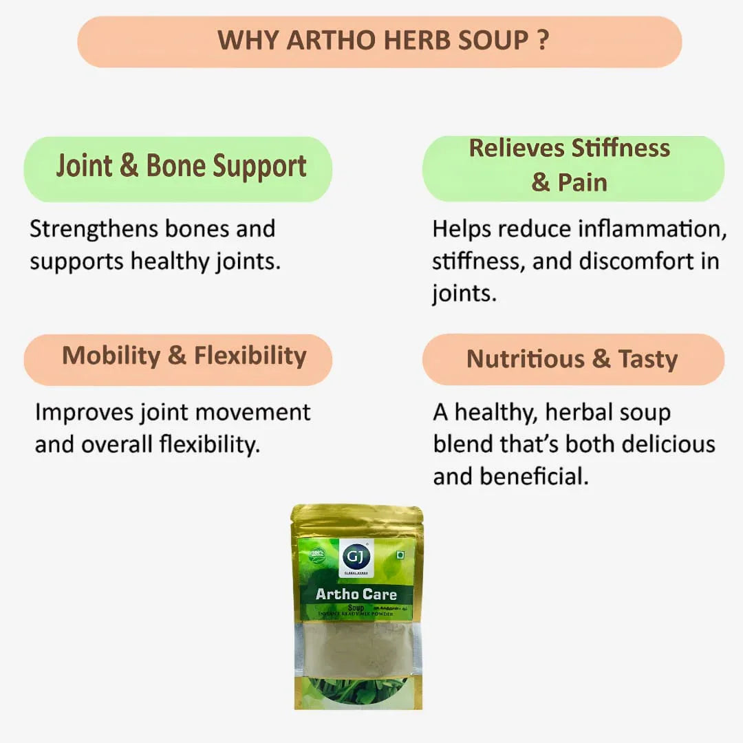 Gj Global Artho Herb Soup - 100 g - Orgoshops