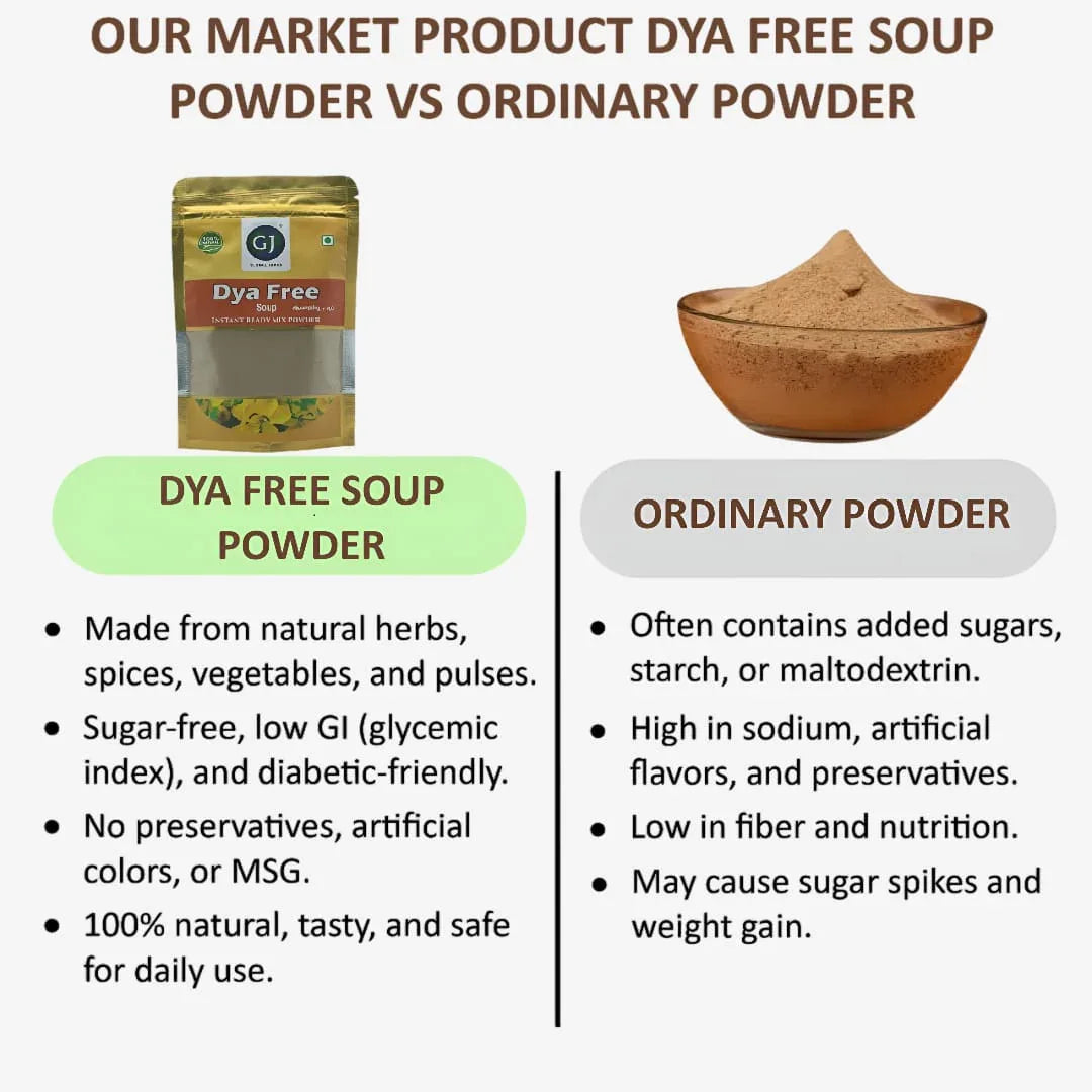 Gj Global Dya Free Soup - 100 g - Orgoshops