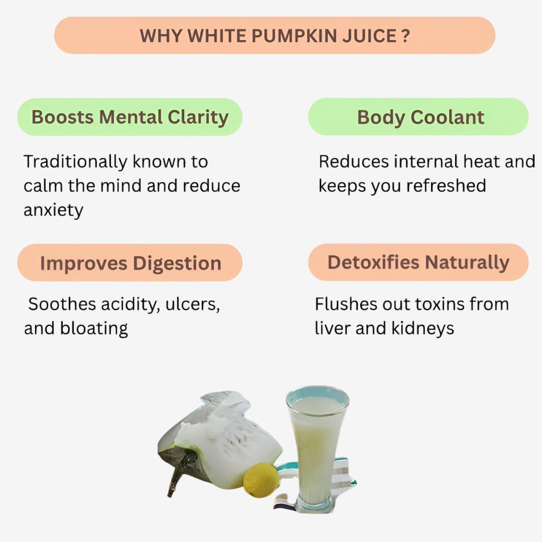 GJ Global Herbs White Pumpkin Extract Juice - 500 ml