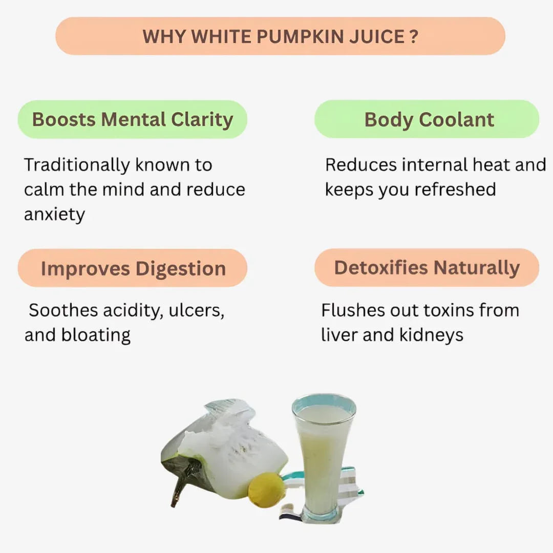 GJ Global Herbs White Pumpkin Extract Juice - 500 ml - Orgoshops