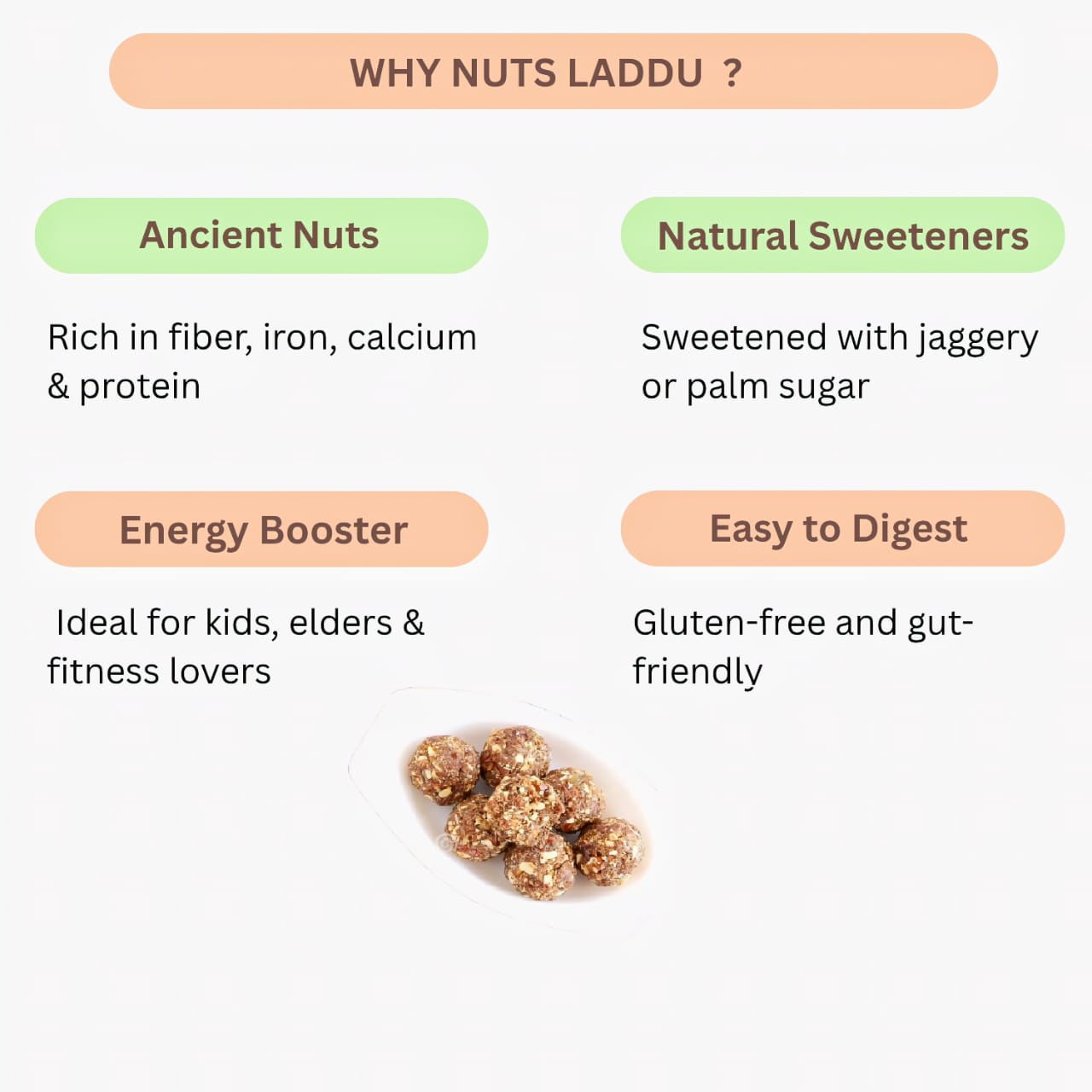 Roohi Nuts Laddu -150 grams