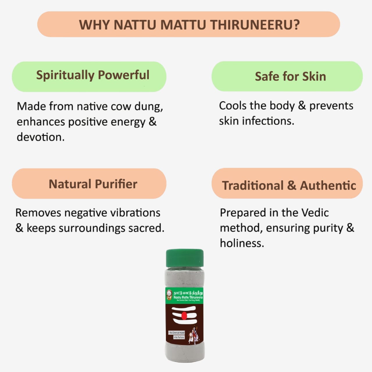 Veena Nattu Mattu Thiruneeru - 100g ( Pack of 2 )