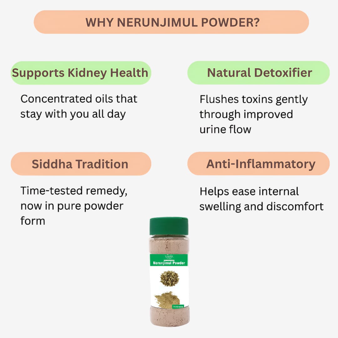 Veena Nerunjimul Powder - 75g ( Pack of 2 )