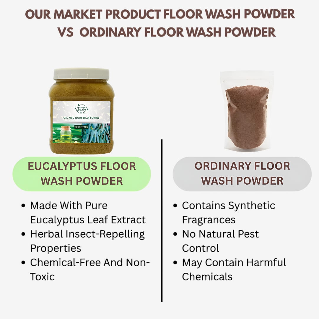 Veena Eucalyptus Floor Wash Powder - 400g
