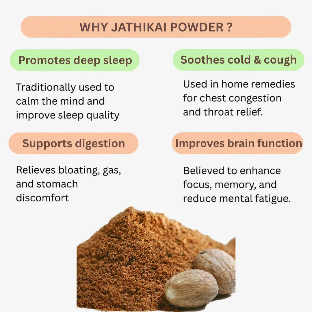 Veena Jathikai Powder - 100g - Orgoshops
