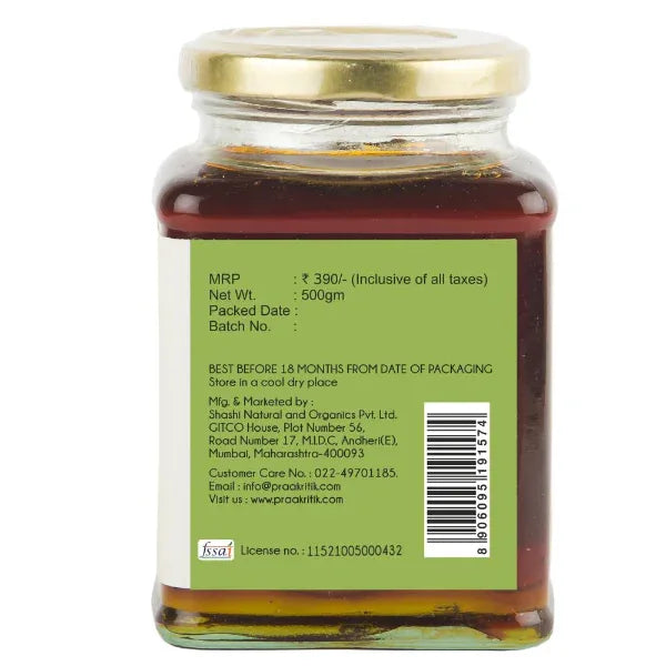Praakritik Organic Wild Forest Honey - 200g - Orgoshops