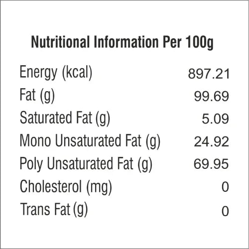 Nutriorgo Certified Organic Yellow Mustard Oil - 500ml Glass Bottle - Orgoshops