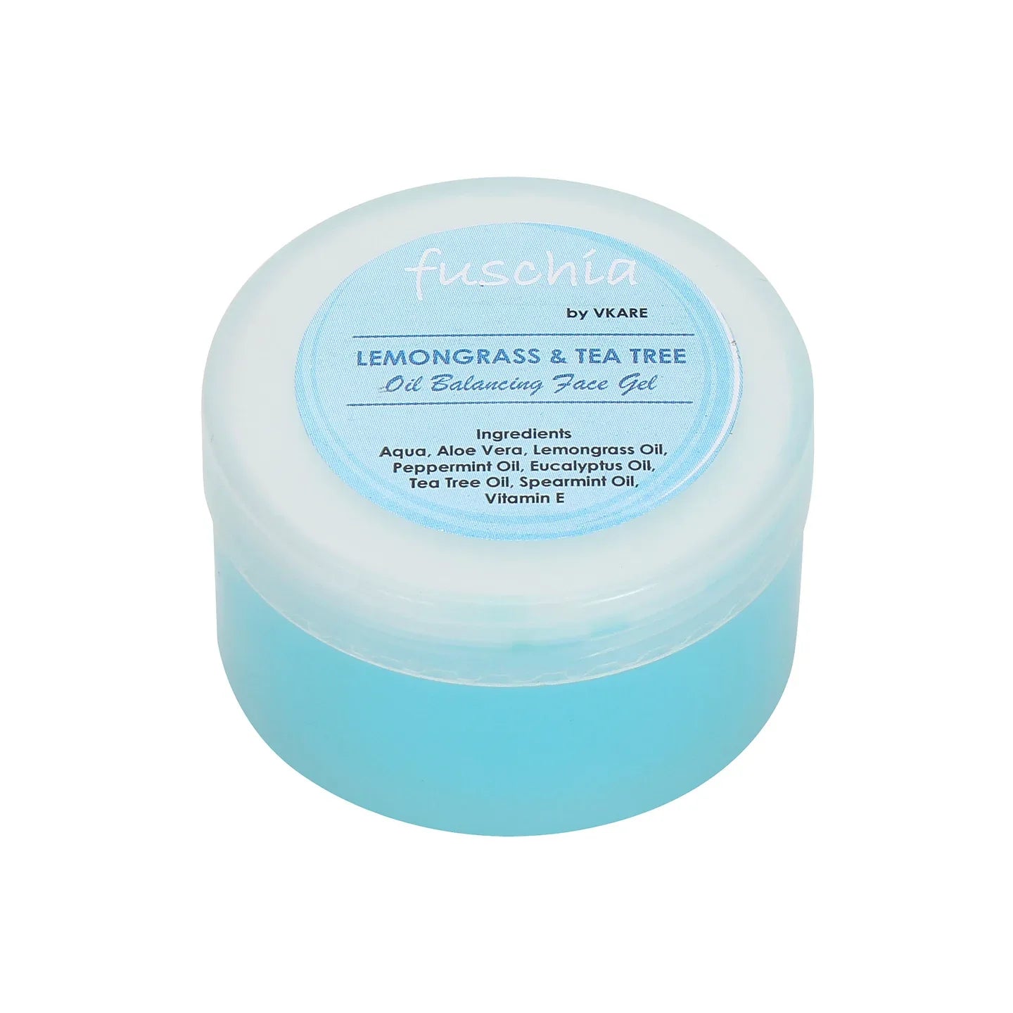 Fuschia Oil Balancing Face Gel - Lemongrass & Tea Tree - 50g - Orgoshops