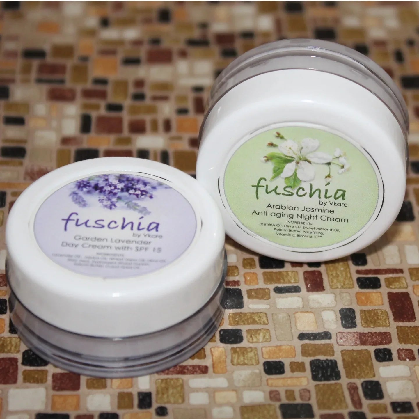 Fuschia - Day and Night Cream Skin Care Combo - 10g - Orgoshops