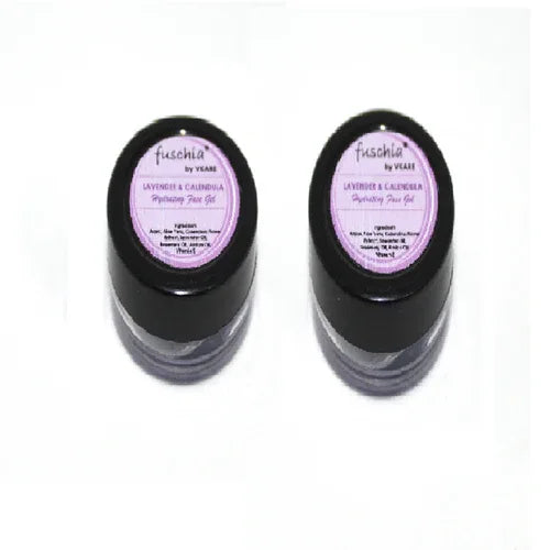 Fuschia Hydrating Face Gel - Lavender & Calendula-10g(PACK OF 2) - Orgoshops