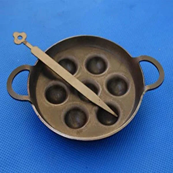 Nakshathra Black Pure Iron Miniature Kitchen Set For Kids - Orgoshops